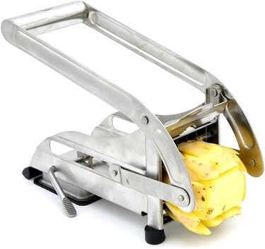 Best French Fry Cutter by ICO Stainless Steel 2-blade