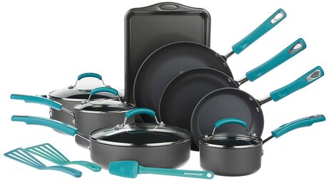 Rachel Ray Hard Anodized Nonstick Best Cookware for Gas Stoves