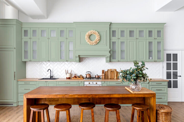 Traditional Kitchen Backsplashes