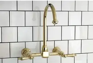 wall mount fixed pot filler faucet